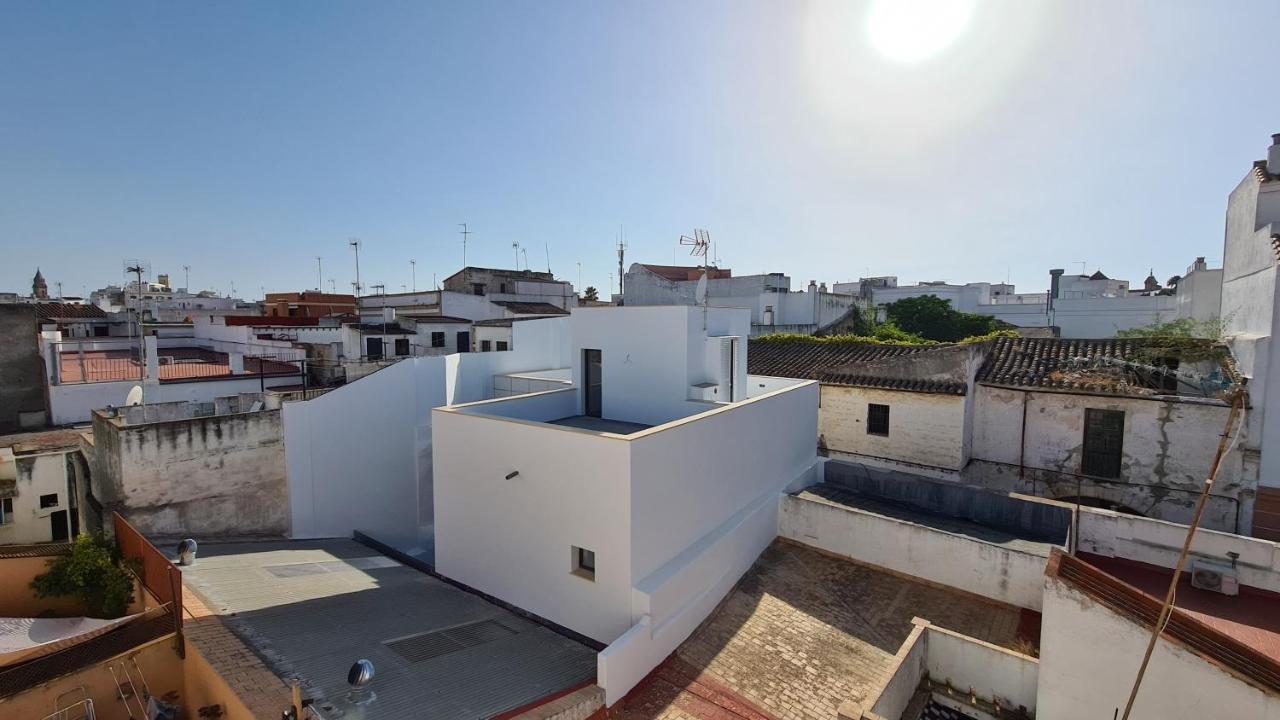 Palacio Centro Terraza 8 Dormitorios Jerez de la Frontera Buitenkant foto